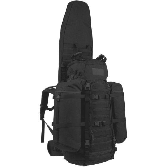Wisport ShotPack 65L Rucksack mit Gewehrtasche Schwarz
