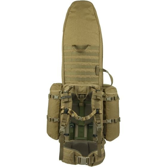 Wisport ShotPack 65L Rucksack mit Gewehrtasche Coyote