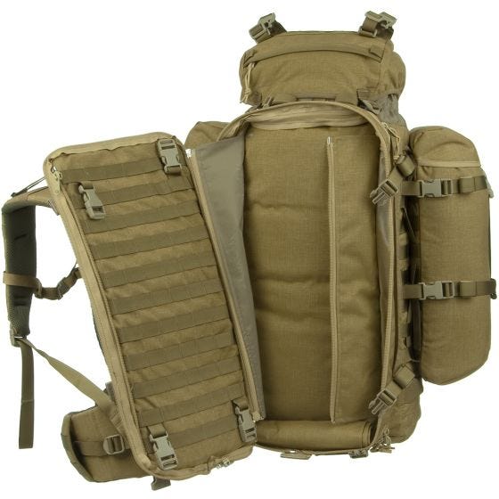 Wisport ShotPack 65L Rucksack mit Gewehrtasche Coyote