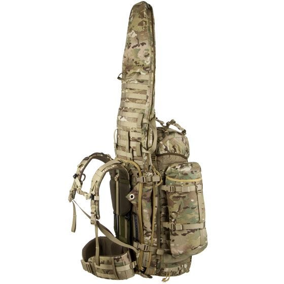 Wisport ShotPack 65L Rucksack mit Gewehrtasche MultiCam
