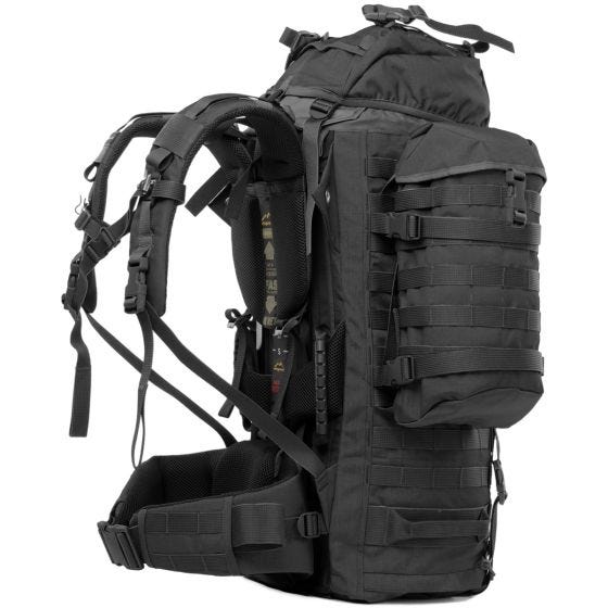 Wisport Wildcat 65L Rucksack Schwarz
