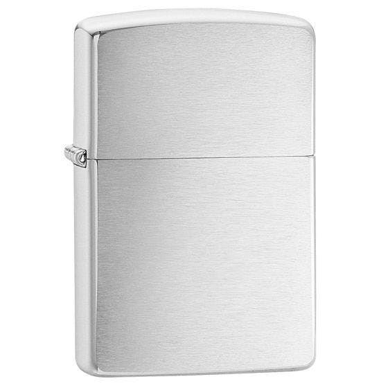 Zippo Brushed Chrome Regular Feuerzeug